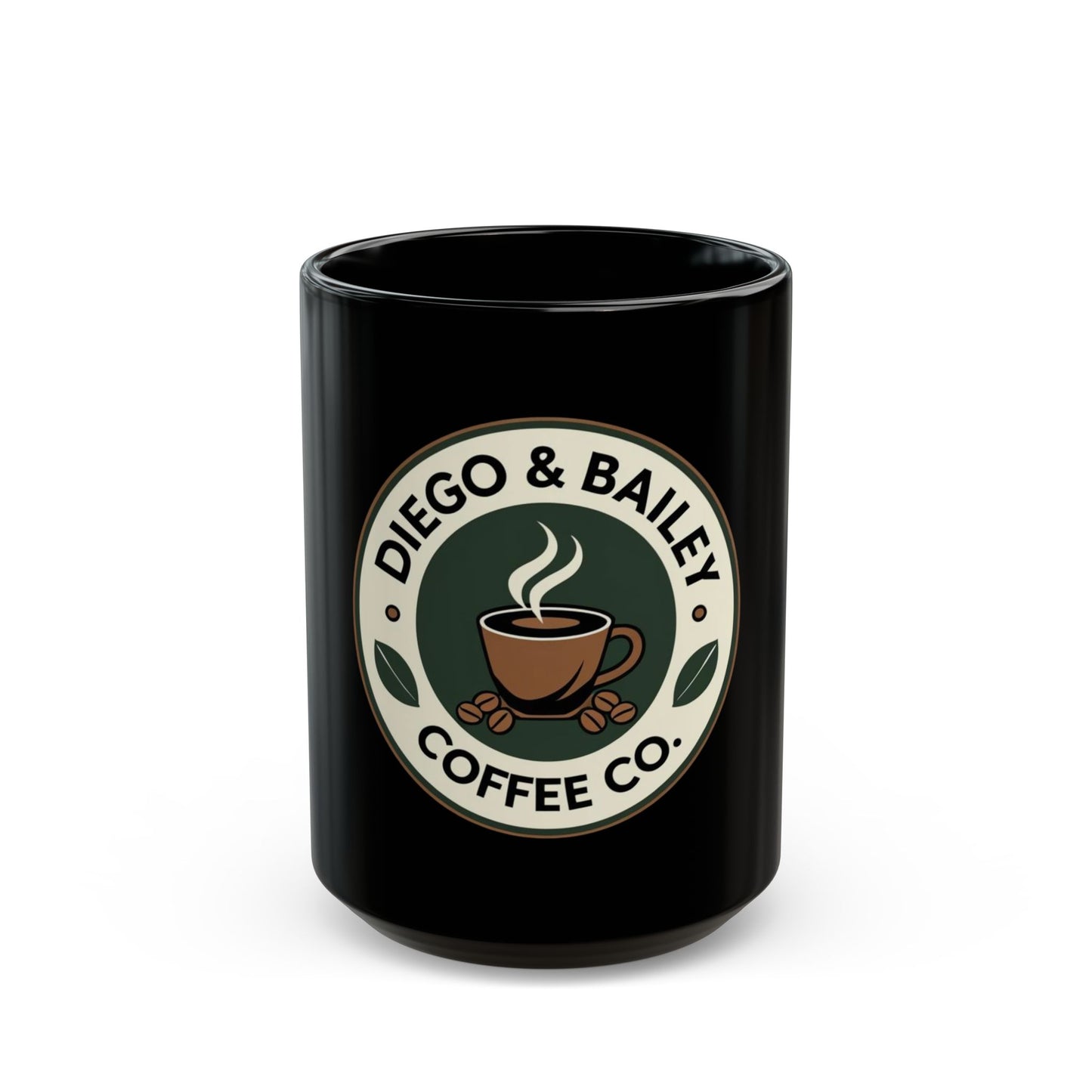 Black Glossy Mug