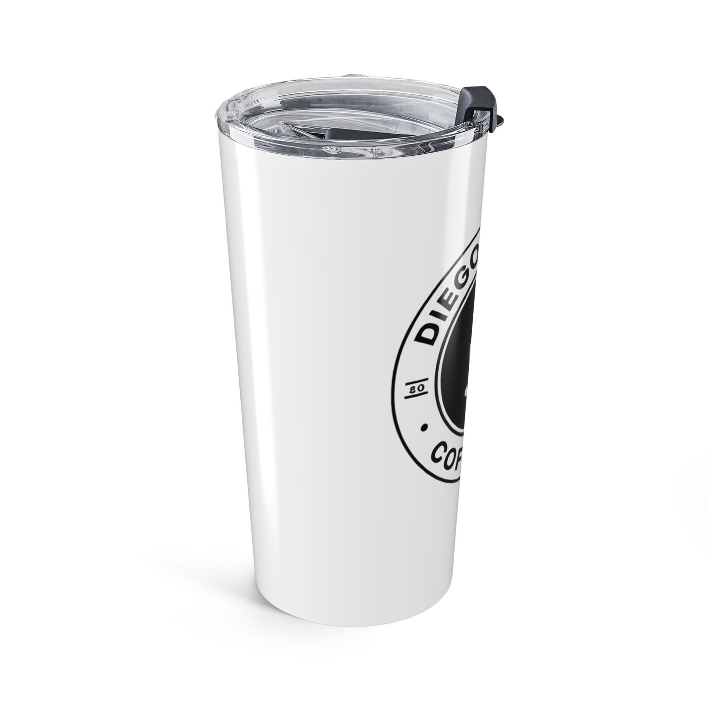 Black Logo Tumbler