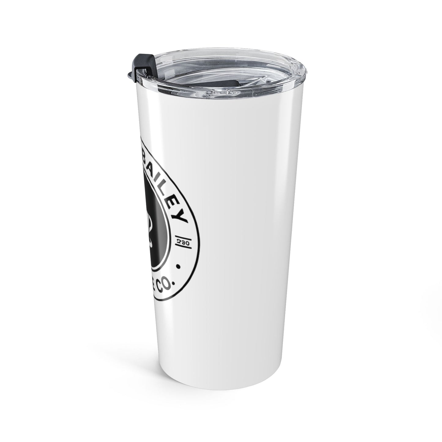 Black Logo Tumbler