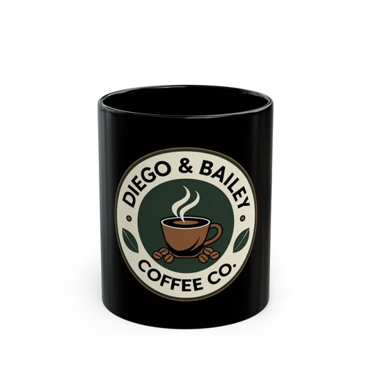 Black Glossy Mug